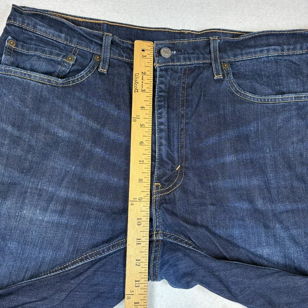 Levis 541 Athletic Taper 36x29 (30 on tag) Dark Wash Blue Jeans Stretch Y2K READ